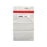 Valuables Bags No Print with Sequential # Patient Valuable Bag - Clear - 9"W x 12"L