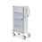 Pharmacy Cart 24.5"W x 15"D x 48"H 1 Cabinet Door - Combi Cam Lock