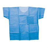 Short Sleeve Disposable Scrub Shirt - Blue 4X-Large