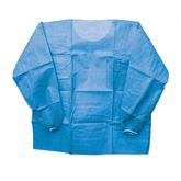 Long Sleeve Disposable Scrub Shirt - Blue 3X-Large