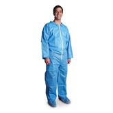 SMS Disposable Coverall - Blue 2X-Large