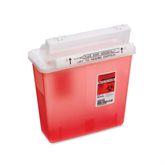 Lockable Sharps Containers 5qt - 10.625"W x 4.5"D x 9"H