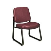 Antimicrobial Reception Chair 21.75"W x 26.5"D x 32.5"H Without Arms