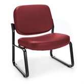 Big and Tall Antimicrobial Reception Chair 27.5"W x 28.75"D x 35"H Without Arms