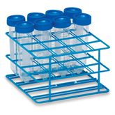 30mm Tube Racks for 50mL Tubes Medium - Holds 16 tubes - 6"W x 6"L x 3.5"H