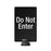 Signage for Lightweight Stanchion 7"W x 11"H Do Not Enter