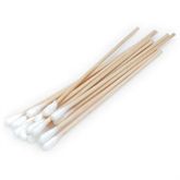 6"L Applicator Sticks Wood with Cotton Tip - Non-Sterile