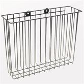 Narrow Wire Basket for Fixed Height Transport Stand Narrow Basket - 13"W x 4"D x 10"H