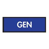 Instrument Sheet Tape GEN" on Royal Blue