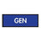 Instrument Sheet Tape GEN" on Royal Blue