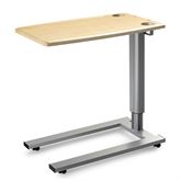 Overbed Table 32"W x 19"D x 27.5" - 47.5"H With Cupholders