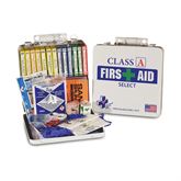 Class A First Aid Kit Select - Poly White - 2.5"W x 9"L x 9"H