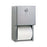 Double Standard Toilet Paper Dispenser Stainless Steel 2 Roll Toilet Tissue Dispenser