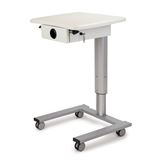 Roam Height Adjustable Work Surface Cart Roam Height Adjustable Work Surface Cart with Locking Drawer - 24"W x 20"D x 30.5"-47.5"H