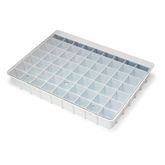 Medication Tray Full-Size with Clear Lid - 21.75"W