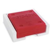 Histo-Cool Small with Insulating Foam Base - Red - 8.625"L x 8"W x 2.5"H