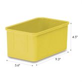 Freezer-Safe Storage Box 6.2"W x 9.8"L x 4.5"H