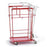 Large Hands-Free Sharps Cart Large Wire Cart - 15.25"W x 22.75"D x 31"H