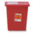 Small Hands-Free Sharps Cart 8gal Sharps Containers - 15.5"W x 11"D x 17.75"H