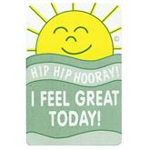 Award Stickers Sunshine: I Feel Great Today!