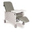 Three-Position Reclining Blood Draw Chair with Front Tray Three-Position Recliner with Front Tray - 26.5"W x 41"D (63" when extended) x 46.5"H