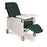 Three-Position Reclining Blood Draw Chair with Front Tray Three-Position Recliner with Front Tray - 26.5"W x 41"D (63" when extended) x 46.5"H