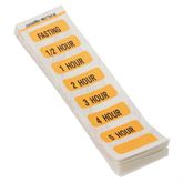 GTT Tablet GTT Tablet Labels - Tablet measures 1.5"W x 6"H - Labels measure 1.25"W x 0.5"H