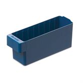 Blue Drawer Bin 3.75"W x 11.625"D x 4.625"H