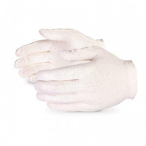 Superior Glove Meidum-Weight Cotton and Poly Inspector Gloves - Cotton Inspection Liners Medium Weight Industrial Gloves, One Size Fits Most - ML80