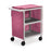 Narrow Linen Cart Two-Shelf - 31"W x 20"D x 37"H