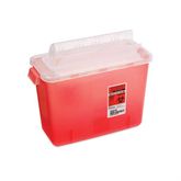 8 Quart Sharps Container 8qt - 13.75"W x 6"D x 11.5"H