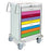 9-Drawer Aluminum Pediatrics Cart Cart Only - 29"W x 24.5"D x 45"H