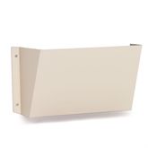 Wall Pocket Beige Vinyl-Clad - 14"W x 7"H