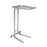 Foot-Operated Stainless Steel Mayo Stand With Standard-Size Tray - Tray size: 19.125"L x 12.625"W