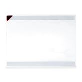 Adhesive Document Pocket Adhesive Mount Document Pocket with Magnet Corner - 12.7"W x 9.1"H