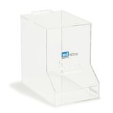 Acrylic Dispensing Bin Medium - 6"W x 10"D x 9"H