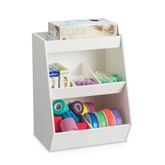 Adjustable Compartment Bench Bin 8 Adjustable Bins and 2 Shelves - 12"W x 10"D x 20"H