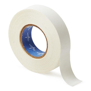 Medline 1/2" x 500" White Labeling Tape - Labeling Tape, 1" Core, 1/2" x 500", White - MLAB12500WHT