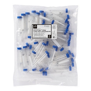 Medline Premium Centrifuge Tubes - TUBE, CENTRIFUG, 15ML, STRL, BAG, PREM, 500/CS - MLAB15011