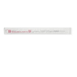 Medline Sterile Serological Pipettes - Serological Pipette, Sterile, Individually-Wrapped, Pipette Aid, 100 mL, Pink - MLAB20100