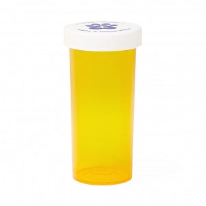 Medline Pet Medication Vials - Pet Medication Vial, Amber, 10 Snap Caps, 30 Dram - MLABIVIALAM30