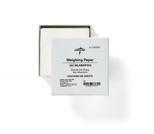 Medline Weighing Paper - Weighing Paper, 3" x 3", 500 Sheets - MLABWP3X3