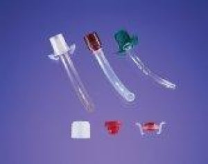 Covidien Shiley Tracheostomy Tubes / Accessories - Trach Tube, Cuffed, Fenestrated, Low Pressure, Size 4 - 4FEN