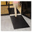 Millennium Mat Clean Step Black 48" x 72" Outdoor Scraper Mat - Clean Step Scraper Rubber Floor Mat, 3' x 5', Black - 14030500