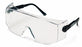 Pyramex Jumbo Size Clear Lens Glasses with Black Temples - Defiant Glasses, Clear Lens, Jumbo Size - IPX-SB1010SJ