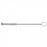 Justman Brush Company Test Tube Brush with Radial Tip - Test Tube Brush with Radial Tip, White Bristle, 8" Overall Length - 1274