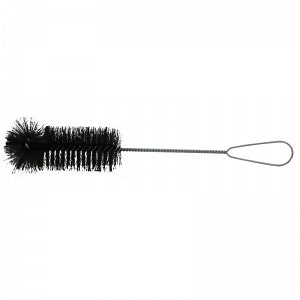 Justman Cylinder Brush W/Double Fan Tip - Black Cylinder Brush with Double Fan Tip - 3621-0A