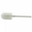 Justman Beaker Brush W/Plastic Handle - White Polyester Beaker Brush with Plastic Handle, 2-3/4" Dia. x 12" Overall Length - 4150