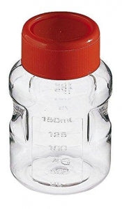 Corning Easy Grip Sterile Polystyrene Round Bottles with Cap - STORAGE BOTTLE, 1L - 430518