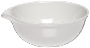 Midland Sci Porcelain Evaporating Dish with Lip - DISH EVAP. W/LIP 80ML 24/CS - 60198